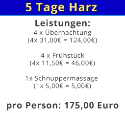 Angebot Harzer Jodlermeister